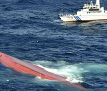 5 thủy thủ tử vong trong vụ lật tàu ở Nhật Bản