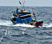 Nhiều tàu cá gặp nạn trên biển Đông