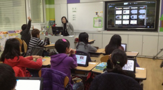 Kinh ngạc trước “lớp học thông minh” ở Hàn Quốc