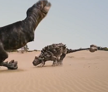 Video: Cuộc chiến của 2 con khủng long bạo chúa