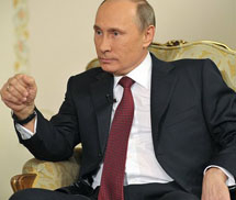The Times chọn Tổng thống Putin là 'Nhân vật của năm 2013'
