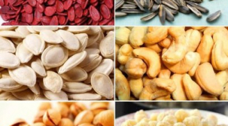 Giá trị dinh dưỡng trong các loại hạt ngày Tết