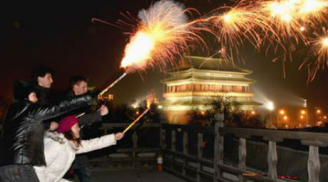 Bắc Kinh cấm đốt pháo hoa dịp Tết