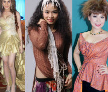 Thời trang tóc 'có một không hai' của sao Việt