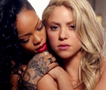 Rihanna và Shakira bị 'ném đá' vì clip quá nóng