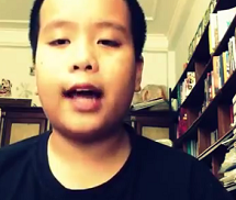 Cậu bé Đỗ Nhật Nam tung Vlog tiếng anh
