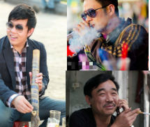 Khi sao Việt cũng 'nghiện' thuốc lá, thuốc lào