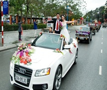 Ấn tượng đám cưới rước dâu toàn xe Jeep