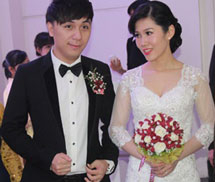 Những khoảnh khắc đẹp như mơ trong đám cưới ca sỹ Minh Vương