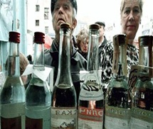Rượu giả Trung Quốc làm 14 người Nga thiệt mạng