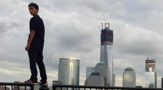 Nam thiếu niên lén lút trèo lên đỉnh tòa nhà cao nhất nước Mỹ