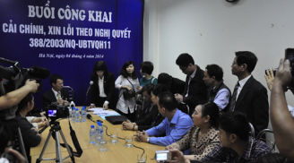 Án oan hơn 10 năm: Tòa án Hà Nội chính thức xin lỗi