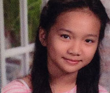 Bé gái xinh đẹp gốc Việt bị tội phạm chạy trốn đâm chết