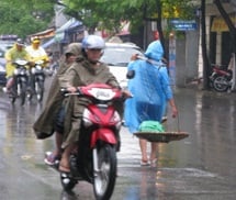 Hôm nay (28/4), Hà Nội có mưa rào vài nơi
