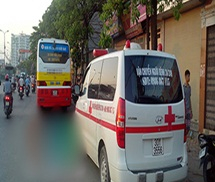 Hà Nội: Một người đàn ông đột tử trên xe buýt
