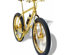Đã mắt ngắm 'siêu xe' đạp bọc vàng đắt giá nhất thế giới