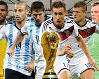 Tỷ lệ kèo trận chung kết Đức đấu với Argentina (02h, 14/7)