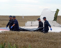 Vụ MH17 rơi: Còn nhiều thi thể nạn nhân vẫn nằm lại hiện trường