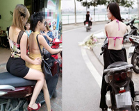 Thiếu nữ Việt và muôn kiểu khoe thân nơi công cộng