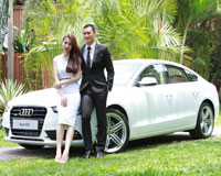 Ngắm dàn 'xế hộp' Audi đẹp lung linh của sao Việt