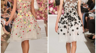 Váy ren họa tiết hoa sự lựa chọn hoàn hảo cho xuân hè 2015