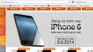 'Sốt' dịch vụ đặt mua iPhone 6 tại Việt Nam