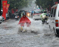Bão số 3 gây mưa lớn, Hà Nội đối mặt với nguy cơ úng ngập