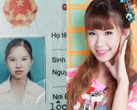 Mặt thật của các hot girl Việt trong ảnh thẻ