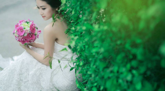 Vợ hai Lam Trường đẹp lộng lẫy trong bộ ảnh cưới