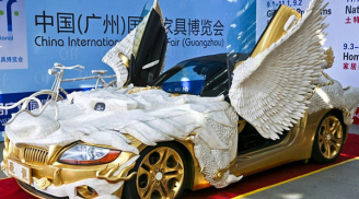 Ngắm siêu xe BMW mạ vàng hình rồng độc nhất thế giới