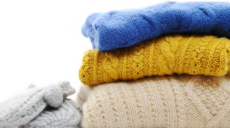 Cách giữ áo len vẫn như mới dù đã qua nhiều lần giặt