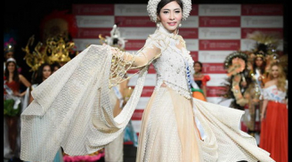Diện áo dài 5 tỷ, Đặng Thu Thảo trắng tay ở Hoa hậu Quốc Tế