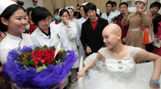 Cảm động đám cưới cổ tích của cô gái ung thư giai đoạn cuối