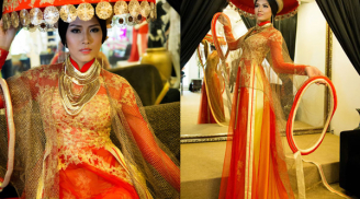 Cận cảnh trang phục dân tộc kém đẹp của Nguyễn Thị Loan