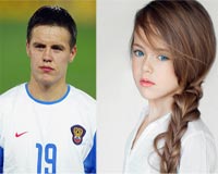 Ngất ngây ngắm con gái xinh như mộng của cựu tuyển thủ Nga