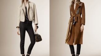 Ngẩn ngơ nhìn những mẫu áo khoác đẹp khó tả của Burberry