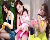 Điểm danh những bà mẹ Việt trẻ như gái 16