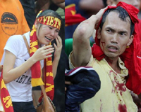 CĐV Malaysia đánh CĐV Việt Nam: Người hâm mộ phẫn nộ