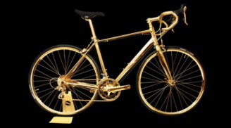 Ngắm siêu xe đạp bằng vàng có giá... gần 8,4 tỷ đồng