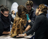 Kỳ lạ xác ướp 1.000 tuổi bó gối hình bào thai