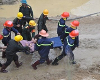 Vụ sập hầm: 12 công nhân đã được giải cứu thành công