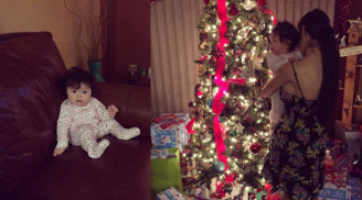 Elly Trần hạnh phúc cùng con gái chào đón Noel