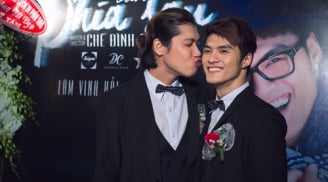 'Người tình Mỹ Tâm' hôn đắm đuối bạn trai trong 'đám cưới'