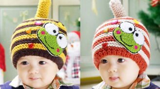 Những kiểu mũ siêu 'cute' cho bé trai mùa đông 2014