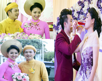 Những hình ảnh đẹp nhất về đám cưới lãng mạn của Lê Khánh