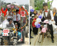Những đám rước dâu kỳ lạ nhất Việt Nam