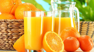 Ngạc nhiên với công dụng thần kỳ của nước cam cho sức khỏe