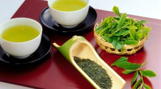Uống nước trà xanh để giảm béo bụng cấp tốc