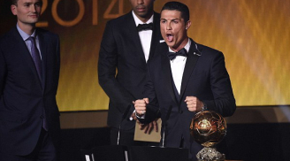 Ronaldo và màn ăn mừng bị chê  quá lố tại Quả bóng vàng FIFA