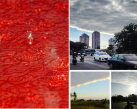 Lý giải hiện tượng “mưa máu”, bầu trời xé làm đôi